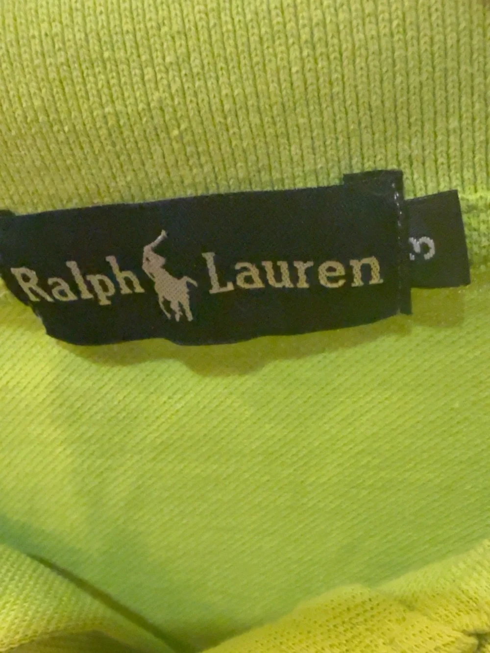 Ralph Lauren Big Pony #3 Polo Shirt Lime Green Black Logo Men’s XXL Approx